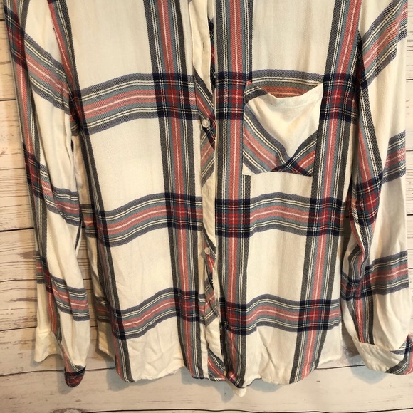 Rails 100% rayon button down shirt - Picture 4 of 4